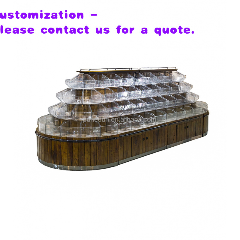 Food Grocery Snacks - custom.Heavy Duty Supermarket Shelves Bulk Food
