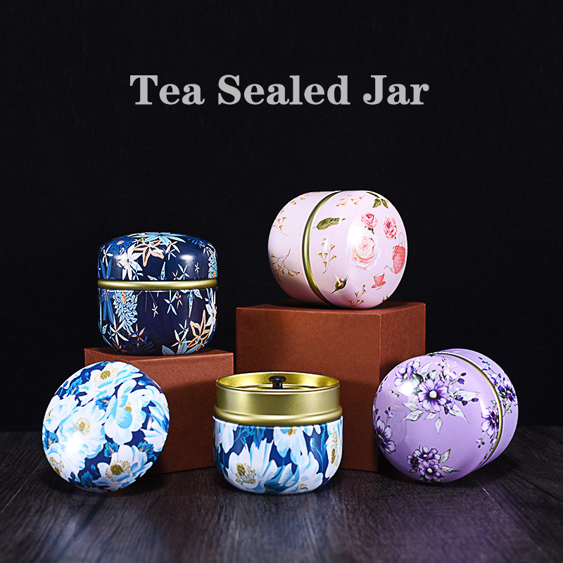 Food Snacks With Iron - Tea Caddy Tea Box Containers Candle