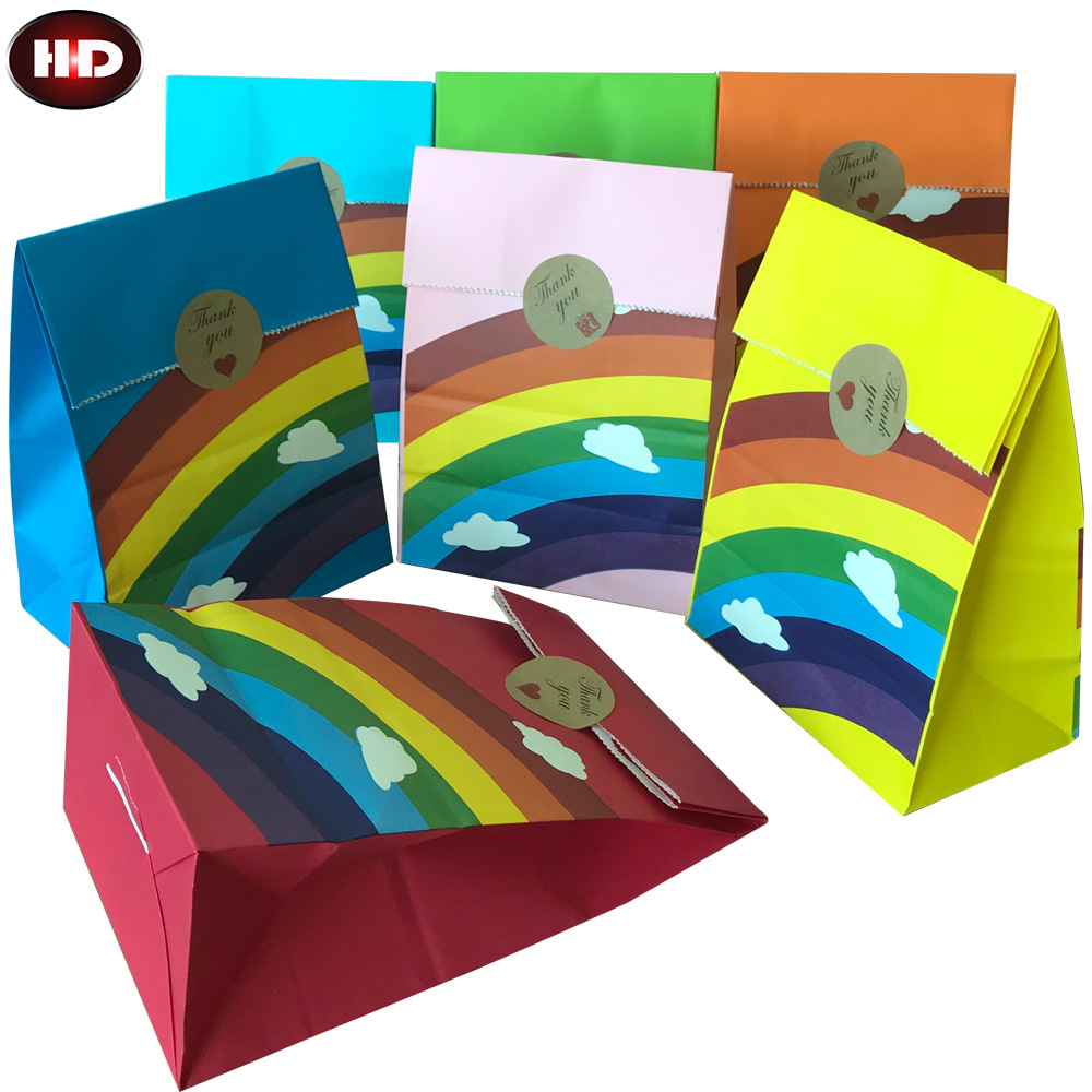 10/20/25pcs Kraft Rainbow Food - Food Or Snacks recension och pris