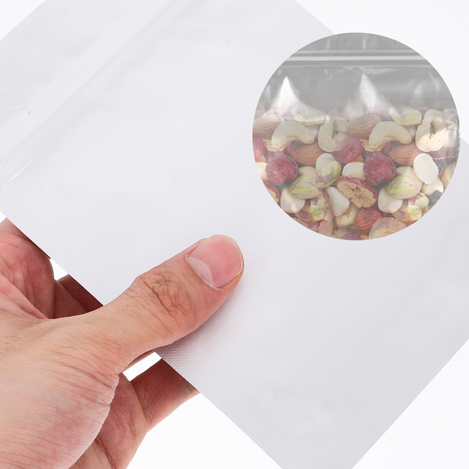 50Pcs Airtight Resealable Bags - Snacks Food Usa recension och pris