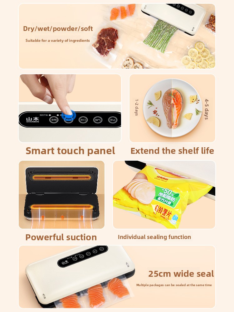 Mini Vacuum Sealer Machine Aut - Snacks Food Usa recension och pris