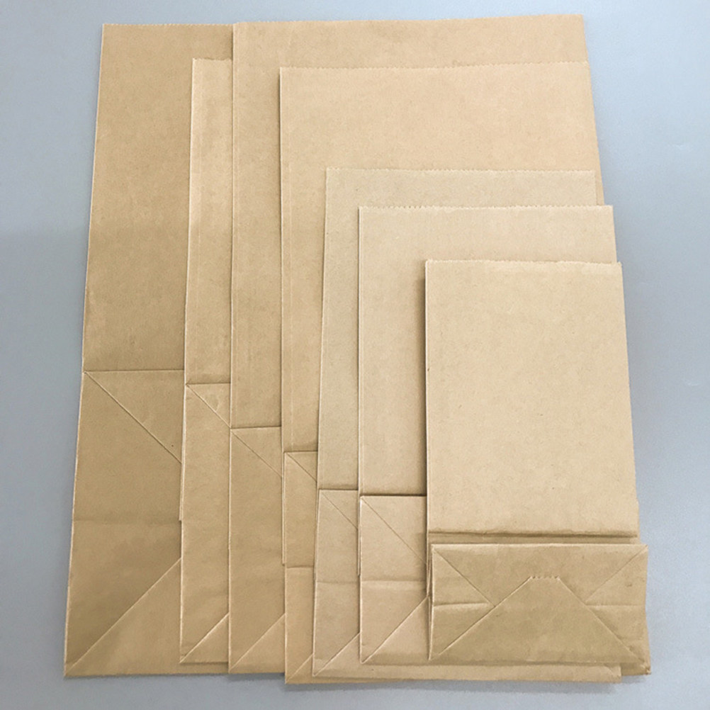 100pcs Kraft Paper Bag Small S - Snacks Food Usa recension och pris