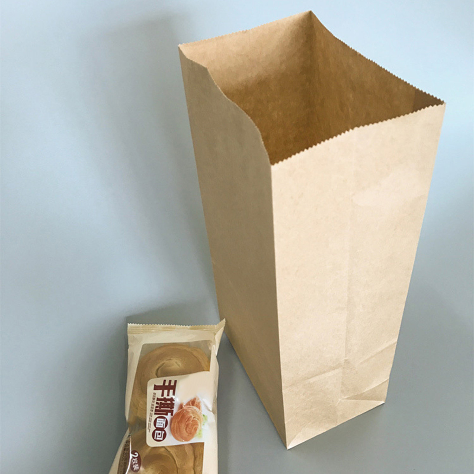 100pcs Kraft Paper Bag Small S - Snacks Food Usa recension och pris