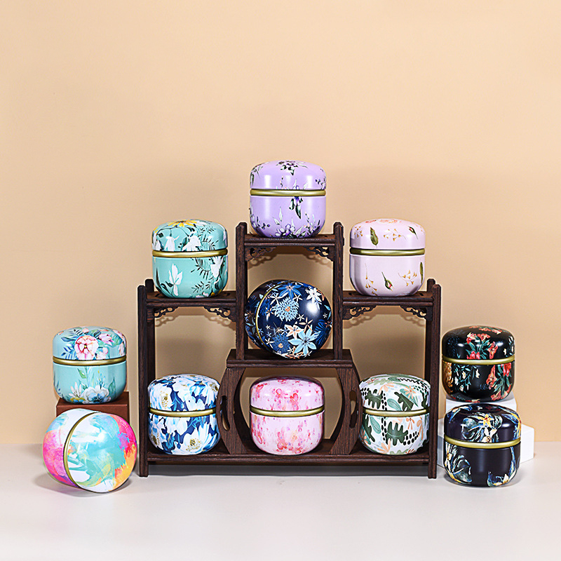 Tea Caddy Tea Box Containers C - Food Snacks With Iron recension och pris