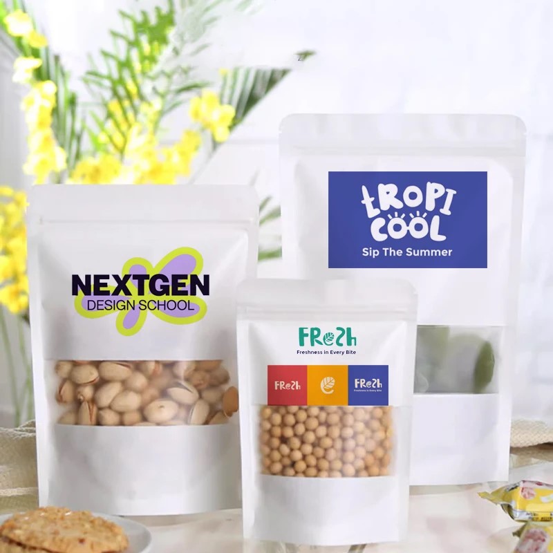 50pcs Customized White Frosted - Food Day Snacks recension och pris