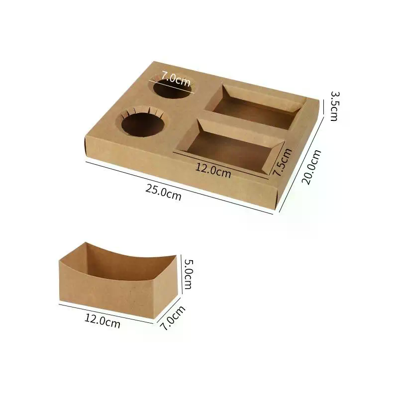10 Pcs Kraft Paper Picnic Spri - Food Snacks For Picnic recension och pris