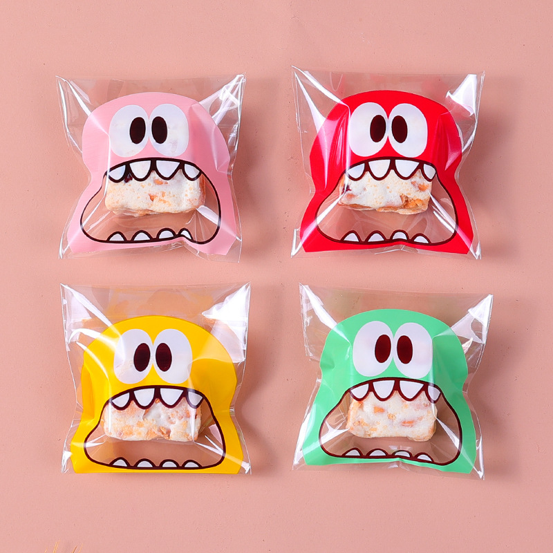 100pcs Cookie Candy Bag Cute C - Food Or Snacks recension och pris