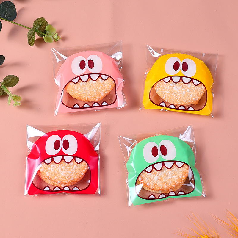 100pcs Cookie Candy Bag Cute C - Food Or Snacks recension och pris