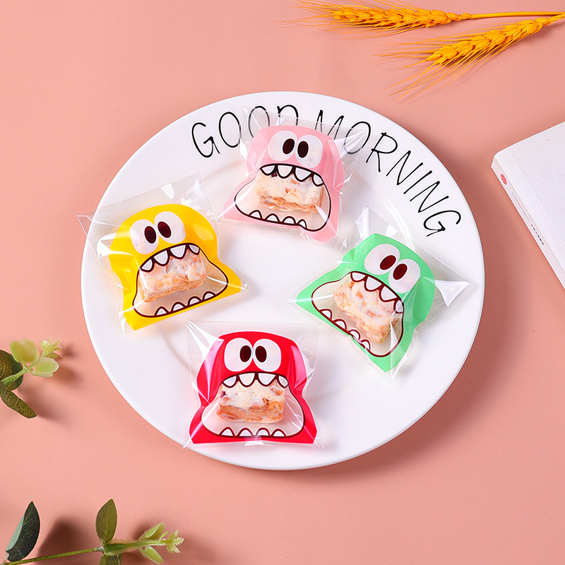 100pcs Cookie Candy Bag Cute C - Food Or Snacks recension och pris