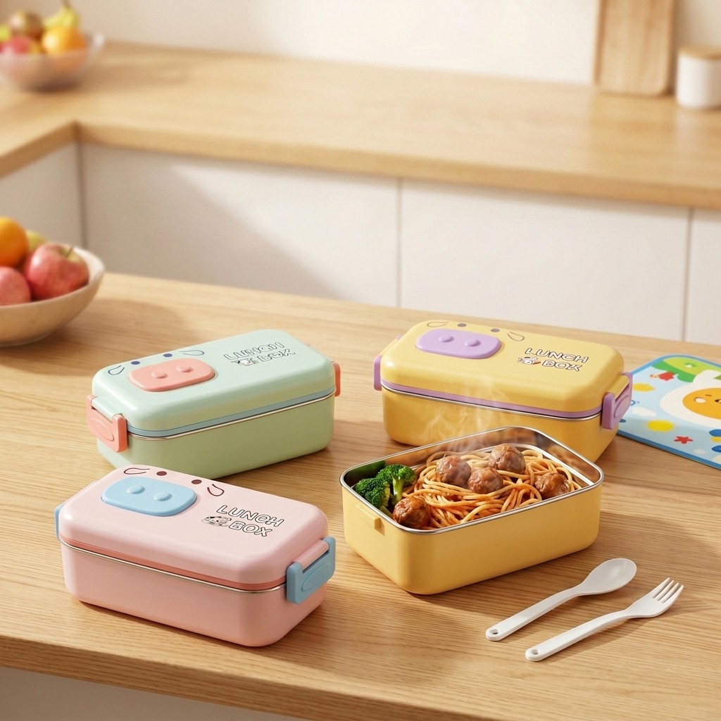 304 Stainless Steel Bento Box  - Food Or Snacks recension och pris