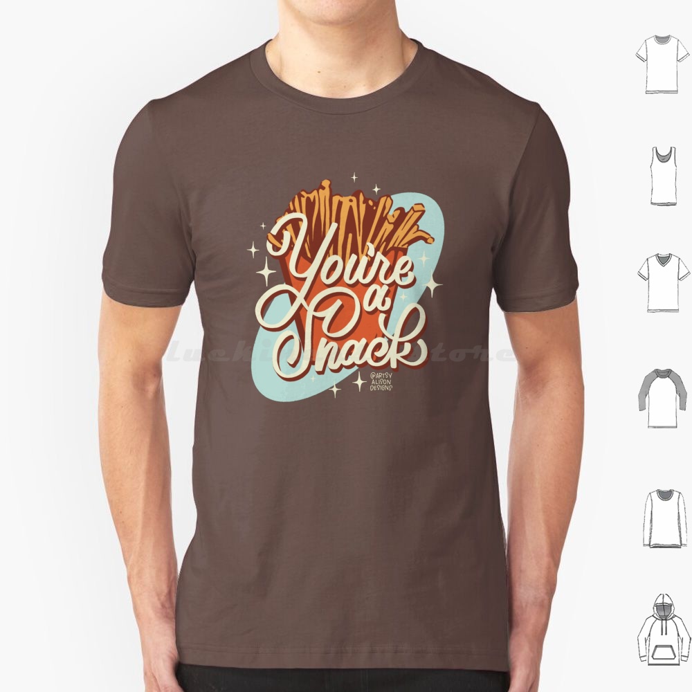 You’re A Snack T Shirt Big Siz - Food Snacks Drawing recension och pris