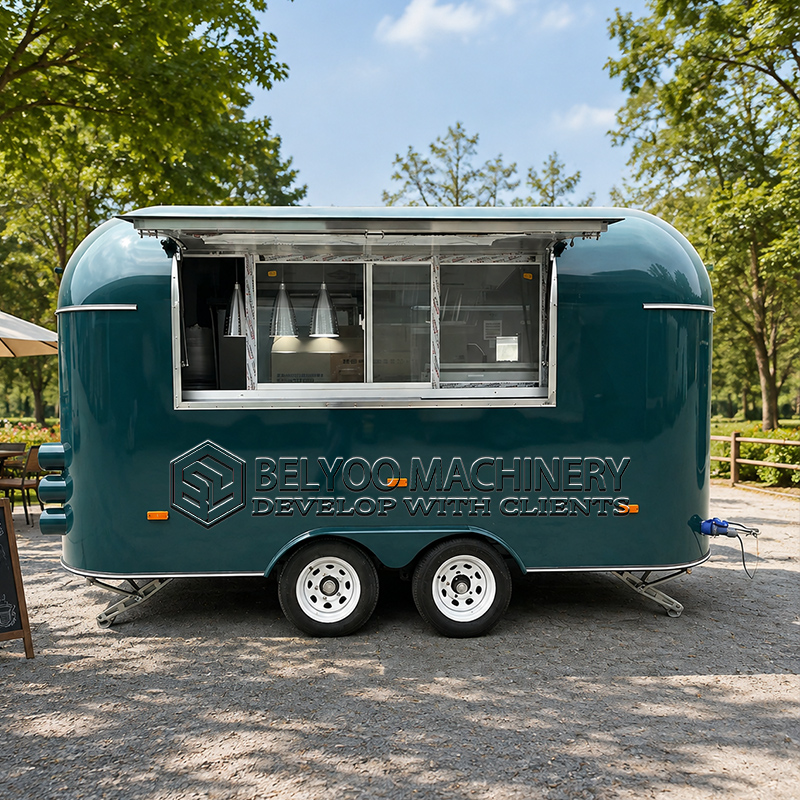 Belyoo Commercial Food Trailer - Snacks Food Usa recension och pris