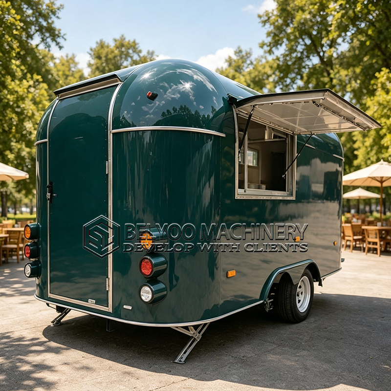 Belyoo Commercial Food Trailer - Snacks Food Usa recension och pris