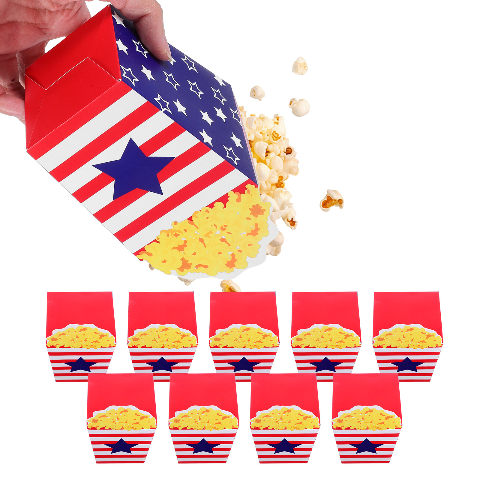 10Pcs Food Grade Popcorn Candy - Food Day Snacks recension och pris