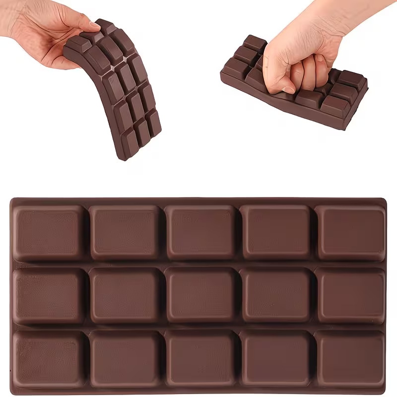Squishy Simulated Chocolate Sq - Food Grocery Snacks recension och pris
