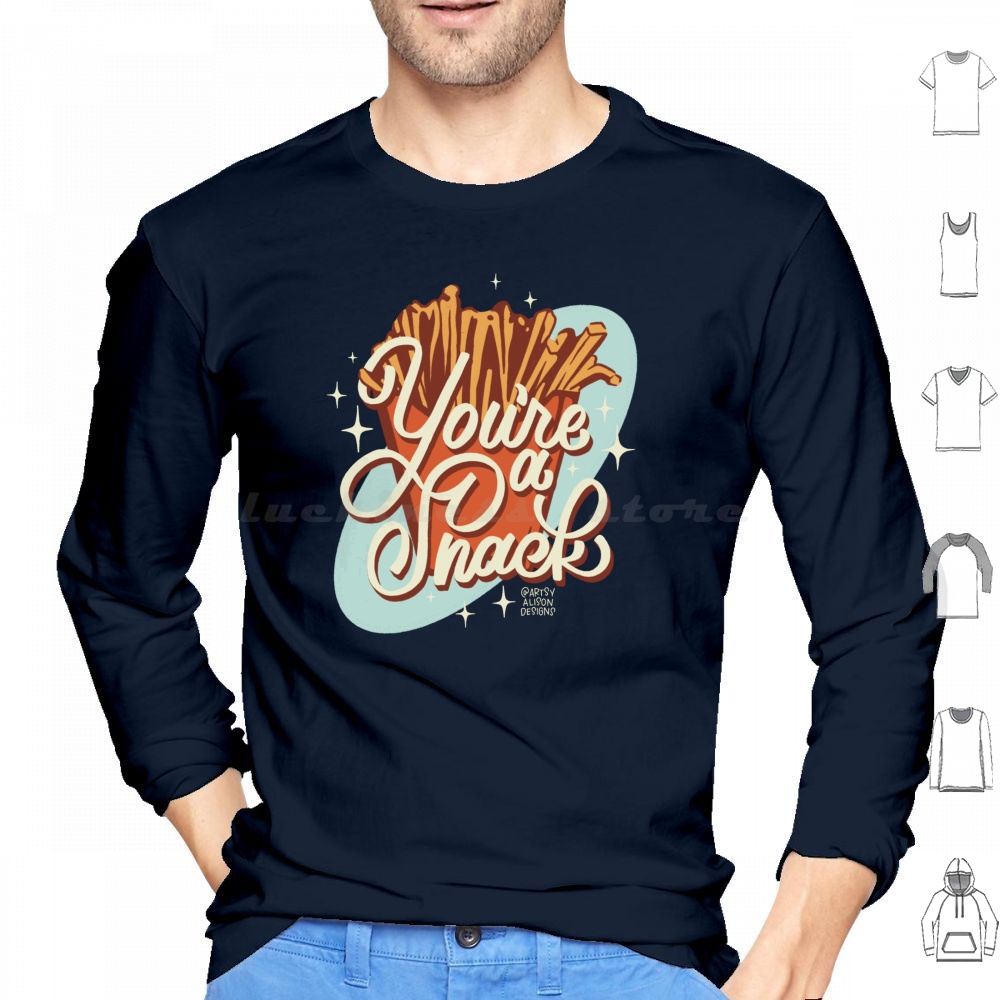 You’re A Snack Hoodie Cotton L - Food Snacks Drawing recension och pris