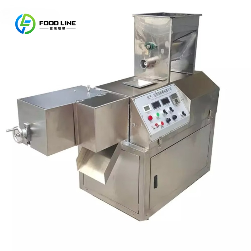 Customized Twin Screw Extruder - Food Snacks Making Machine recension och pris