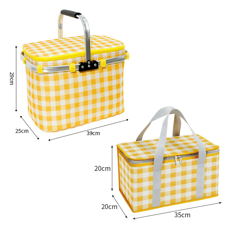 Retro Pastoral Lunch Bag Foldi - Food Snacks For Picnic recension och pris