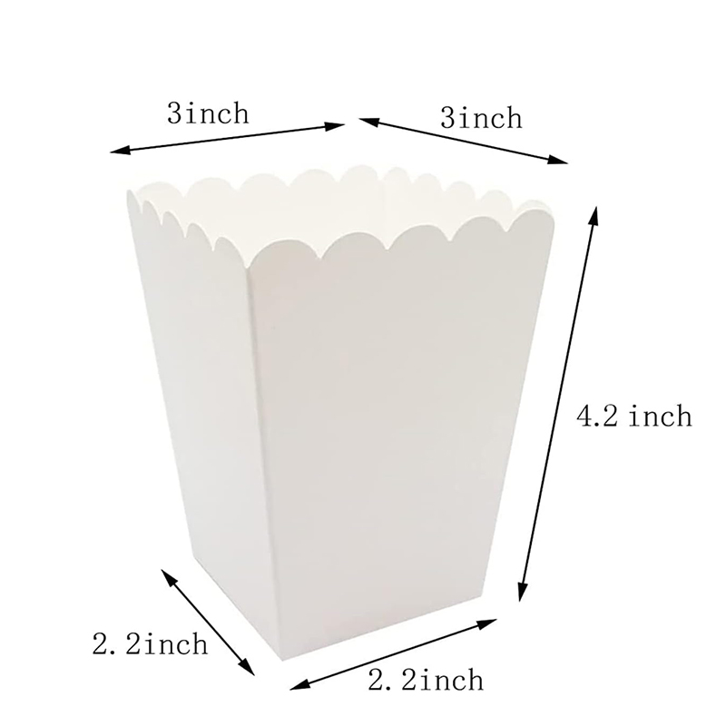 12pcs Paper Candy Cartons Popc - Food Day Snacks recension och pris