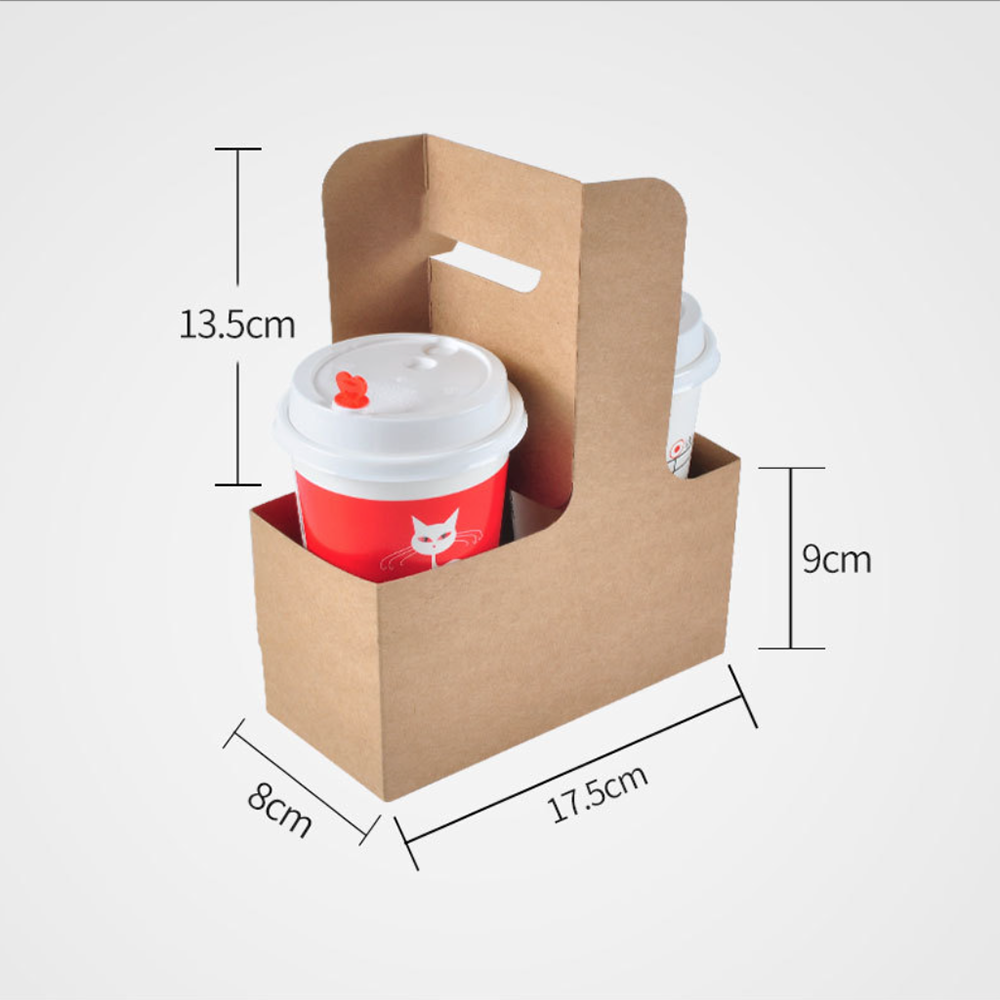 50Pack Holder Kraft Cardboard  - Food Day Snacks recension och pris