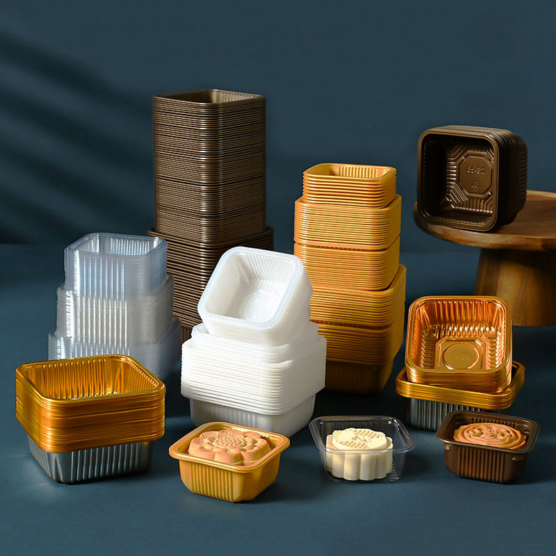 100pcs Mooncake Plastic Tray P - Food Or Snacks recension och pris