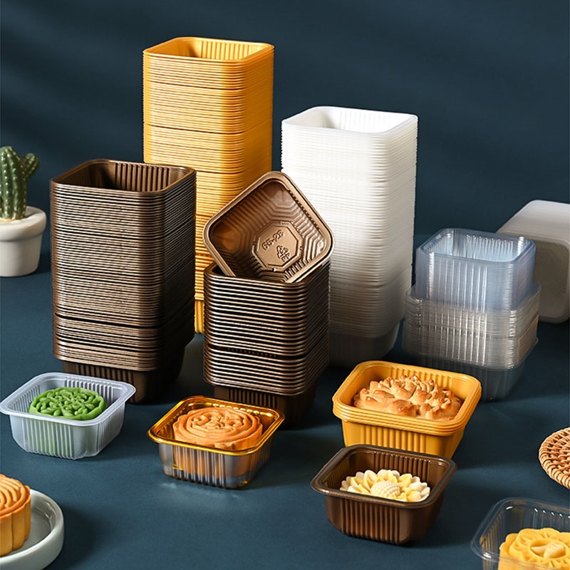 100pcs Mooncake Plastic Tray P - Food Or Snacks recension och pris
