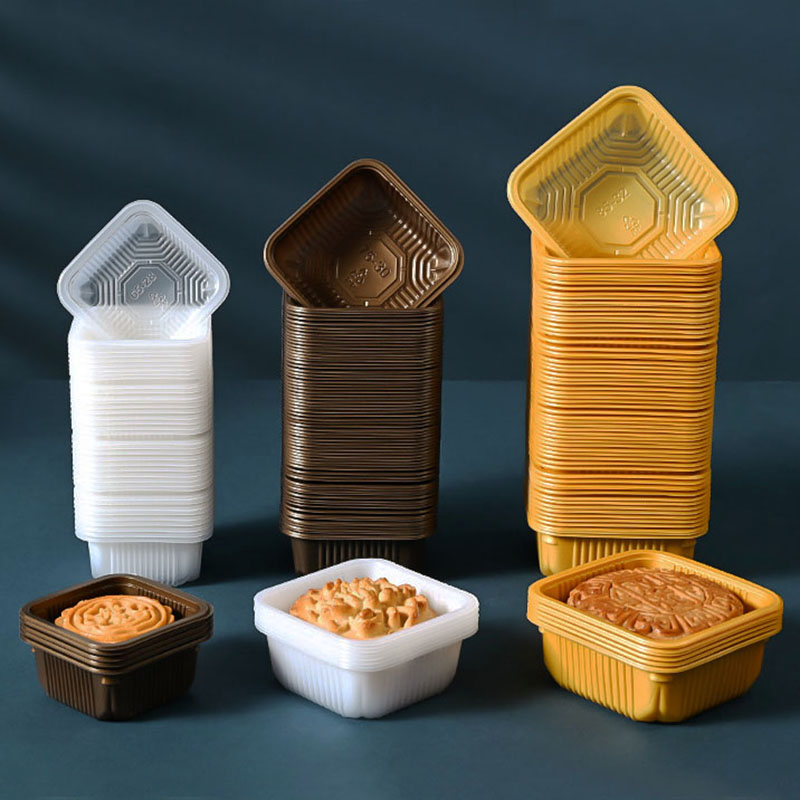 100pcs Mooncake Plastic Tray P - Food Or Snacks recension och pris