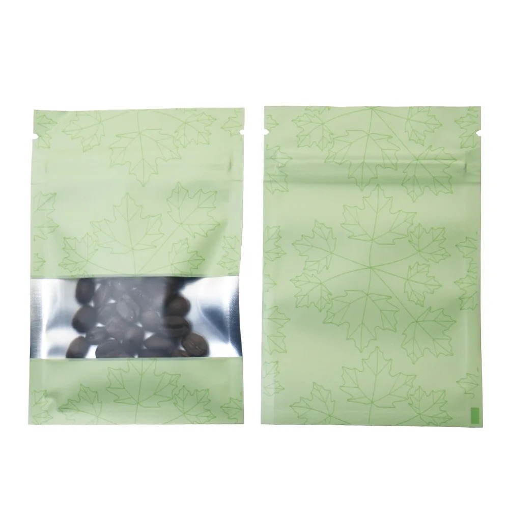 100Pcs Zip Lock Mylar Foil Bag - Food Day Snacks recension och pris