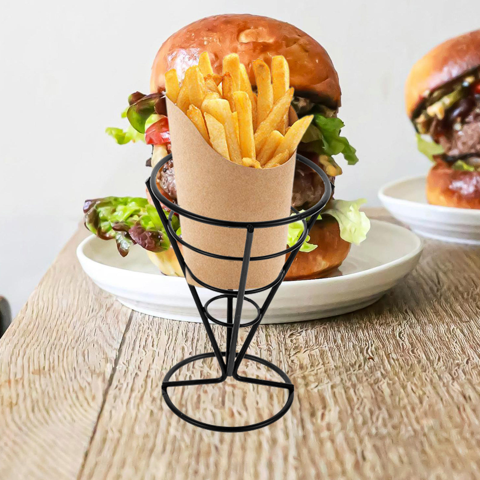 2Pcs French Fries Basket Iron  - Food Snacks With Iron recension och pris