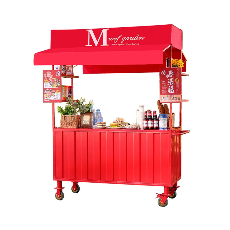 Wrought Iron Food Cart Outdoor - Food Snacks With Iron recension och pris