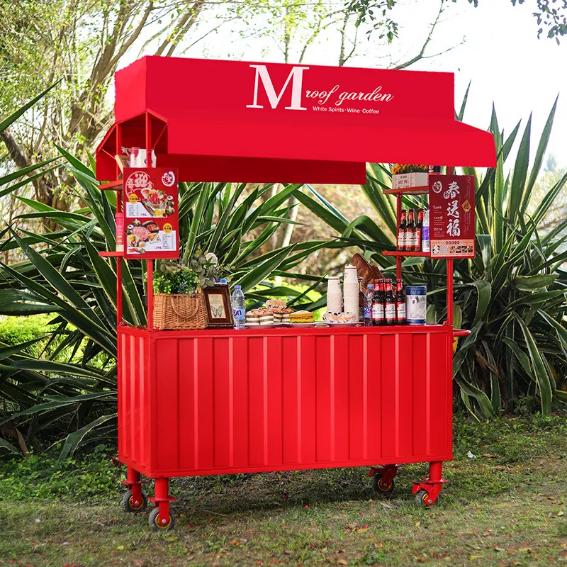 Wrought Iron Food Cart Outdoor - Food Snacks With Iron recension och pris