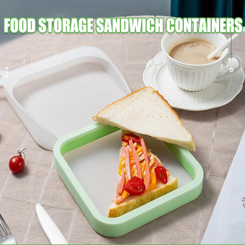 Silicone Sandwich Toast Bento  - Food Or Snacks recension och pris
