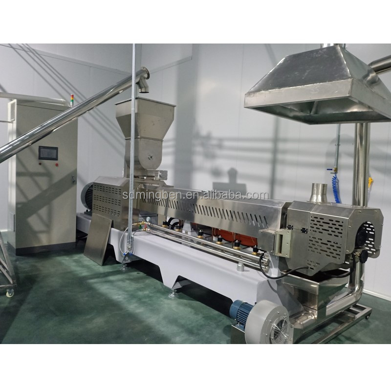Automatic Twin Screw Extruder  - Food Snacks Making Machine recension och pris