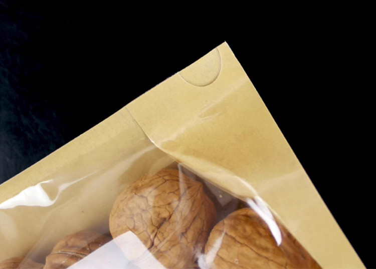 100PCS Clear Stand-up Kraft Pa - Food Or Snacks recension och pris